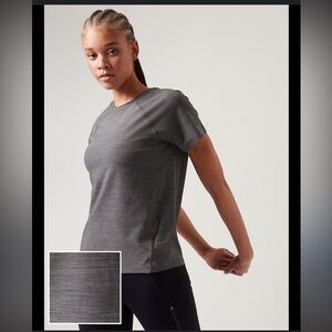 Athleta Ultimate Train Textured Tee